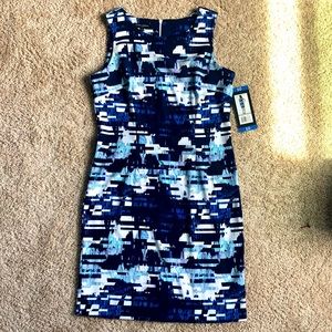 Mario Serrani Blue Dress